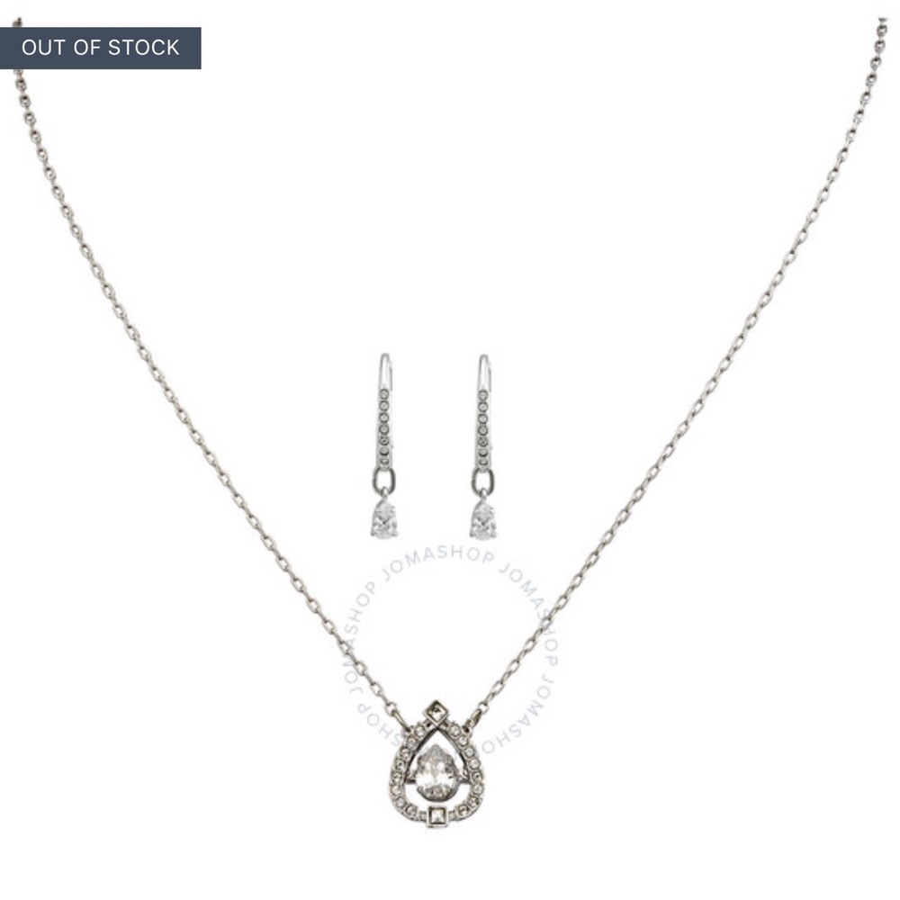 Swarovski Necklace and Earrings Set